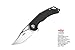 Firebird GANZO FH61-BK Pocket Folding Knife D2 Steel Blade G10 Handle with Clip Hunting Fishing Camping Survival Outdoor EDC Knife (Black)
