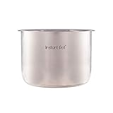Genuine Instant Pot Stainless Steel Inner Cooking Pot - 6 Quart (Renewed)