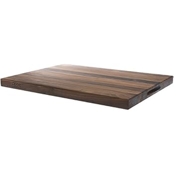 Amazon.com: John Boos & Co. Reversible Walnut Cutting Board, Black