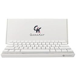 GK GAMAKAY MK61 RGB Pudding Keyboard, 61 Keys