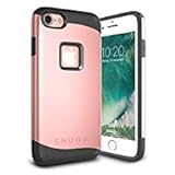 iPhone 7 Case, Snugg Apple iPhone 7 Dual Layer Slim Cover [Infinity Series] Protective Bumper Shell Skin - Rose Gold
