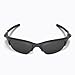 Walleva Black Polarized Replacement Lenses for Oakley Half Jacket Sunglasses