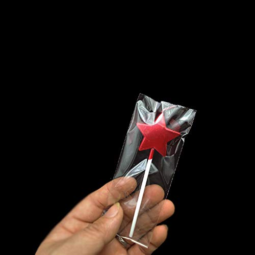 GKanMore 10 Count Metallic Cake Candles Multi-Color Star Cake Candle Topper with Holder for Wedding Party Birthday Cake Decoration (Star Shape)