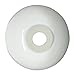 Small Mini Round Above Counter Vessel Bathroom Sink White Porcelain With Grade A Vitreous China Finish 11.25