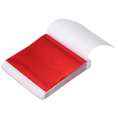 MECCANIXITY 200 Sheet Gold Leaf Sheets, 3.3