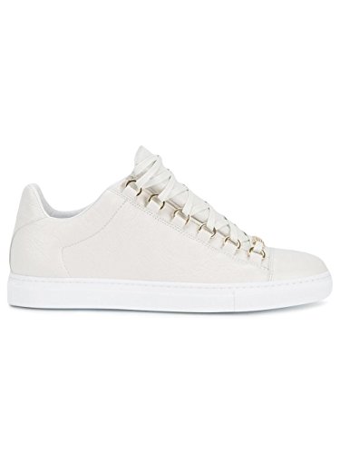 BALENCIAGA WOMEN'S 454501WAD409008 WHITE LEATHER SNEAKERS