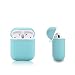 AirPods Case/Airpods 2 Case,Teyomi Protective Silicone Cover Skin with Sport Strap for Apple Airpods Charging Case[Front LED Not Visible] (Light Blue)
