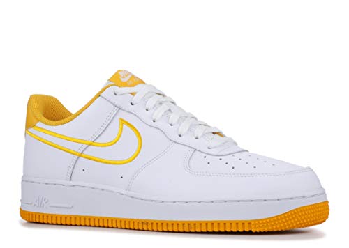 NIKE Men's Sneakers, White Yellow Ochre, 13.5 AU