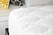 ExceptionalSheets Pillow Top Mattress Pad - Found in Marriott Hotels with Fitted Skirt and 18