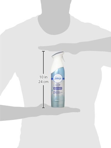 Febreze Air Mist Air Freshener Spray, Odor-Fighting Room Spray, Air Fresheners for Home and Bathroom and Kitchen, Aerosol Can, Heavy Duty Crisp Clean Scent, 8.8oz, 6 Count