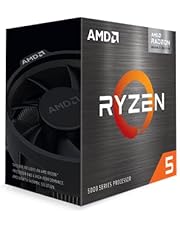 AMD Ryzen 5 5600G 6-Core 12-Thread Unlocked Desktop Processor with Radeon Graphics