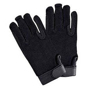 SSG Gripper Riding Gloves Black 6/S