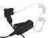 Pulsat Two-Wire Surveillance Earpiece Mic for Vertex VX-160 VX-180 VX-210 VX-410 VX-420 VX-231 VX-350 VX-351 VX-354 VX-261 EVX-261D EVX Series