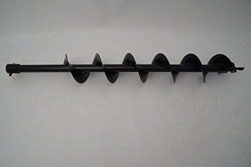 6" Earth Auger Bit for Hand-Held Post Hole Digger (1 Count)