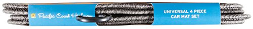 Highland 4560500 Pacific Coast Highway Luxury Carpet Floor Mat, Gray - 4 Piece - Thumbnail 3