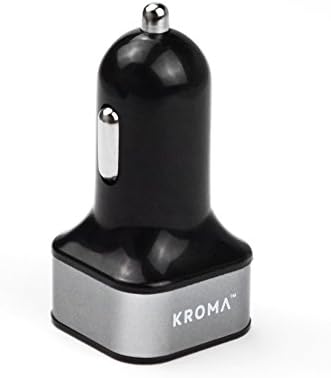 Two Port USB Car Charger, Kromatic 4.8A/24W 2 Smart Port Car Charger for iPhone 6S Plus 6 Plus 6 5SE 5S 5 5C 4S, Samsung Galaxy S7 S6 Edge Plus Note 5 4 S5 Tab S, LG, G5, G4, HTC, Nexus 5X 6P, iPad