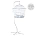 Prevue Pet Products Tubular Steel Hanging Bird Cage Stand 1781 White, 24-Inch by 24-Inch by 60-Inchthumb 1