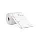 MFLABEL 4x6 Direct Label, Perforated, Commercial Grade, for Thermal Printer, 250 Labels/1 Roll, 6 Rolls