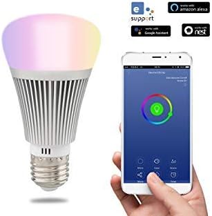 Sonoff Smart Led Lampen 6w Wifi Fernbedienung Smart Gluhbirnen Dimmbar E27 Mit Amazon Alexa Google Home Steuerbar Via App Amazon De Beleuchtung