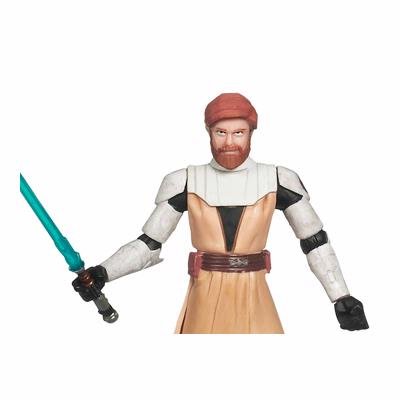 Star Wars 2010 Clone Wars Animated Action Figure CW No. 02 ObiWan Kenobi - //coolthings.us