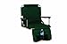 Picnic Plus Stadium Seat With Arms, Straps To Bench & Bleachers- Green