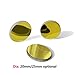 CNCOLETECH 20mm K9 Laser Mirror Coated Gold Reflective Lens for CO2 Laser Engraver 40W or 50W