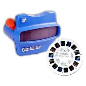 ViewMaster Classic Model L 3D Blue Viewer