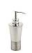 StainlessLUX 71184 Two-Tone Stainless Steel Soap Dispenser (10 Oz) - Quality Bath Accessory for Your Home