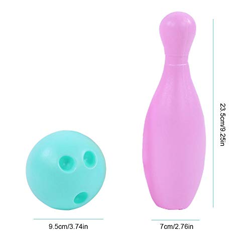 image for Bnineteenteam Kids Bowling Toy Set,Indoor Outdoor Bowling Games ,10 Pi