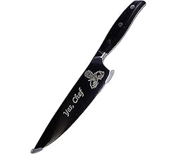 Custom Photo Engraved 8" Chef Knife, Personalized