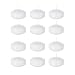 Mega Candles 12 pcs Unscented White Floating Candles, Hand Poured Wax Candle 2 Inch Diameter, Home Décor, Wedding Receptions, Occasions, Festivities, Events, Meditations, Tranquility, Spa