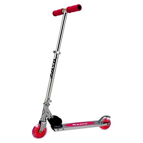 Razor A Lighted Wheel Kick Scooter Pink
