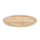Lazy Susan – All-Natural Bamboo Round Single Tier