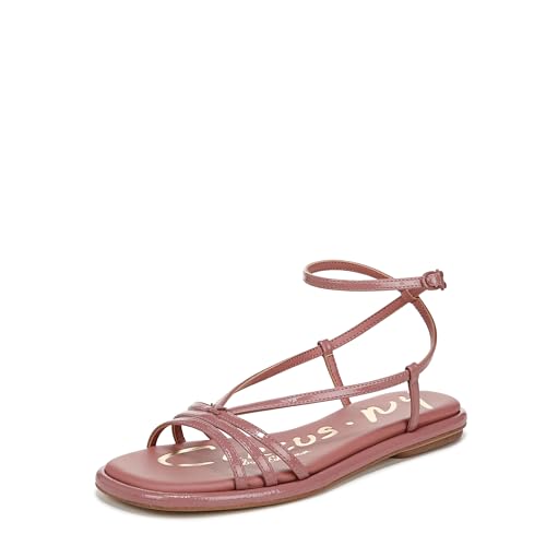 Circus NY by Sam Edelman Women's Olana Flat Sandal, Berry Blush, 8.5