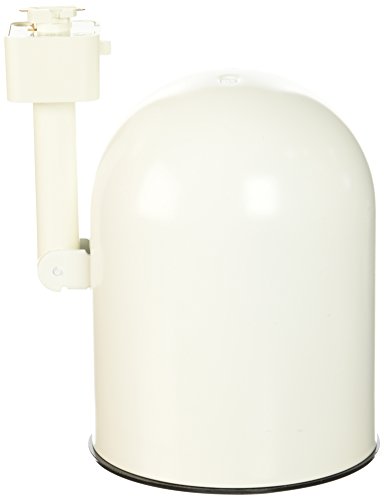 Juno Lighting R502B-WH Trac-Lites Round Back Cylinder Line Voltage PAR30 Lamp Holder, White