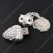 Leegoal 8GB/16GB Owl Crystal Jewelry USB Flash Memory Drive Necklace