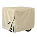 Porch Shield Waterproof Universal Generator Cover 35 x 26 x 28 inch, for Most Generators 5000-12000 Watt, Light Tan primary