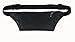 Ultrathin Casual Outdoor Sport Polyester Stealth Flat Running Travel Waist Fanny Bag Pack Black
