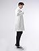 NEARKIN (NKNKTNC803 Mens Slim Cut Look Knitwear Shawl Collar Long Cardigan Sweater White US L(Tag Size L)