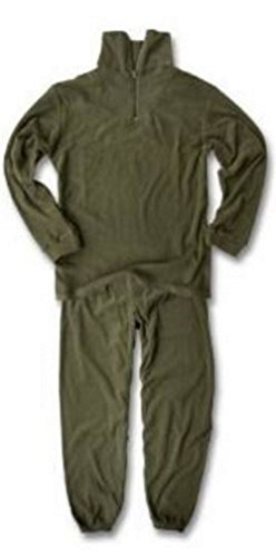 Third Generation ECWS Thermal Underwear Set - Olive Green (47-48 inch)