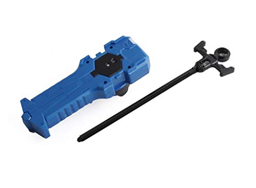 Bey Blade Battle Burst Launcher Grip Evolution Turbo Supergrip B-70 Sword Launcher Strong Right Spining Top Toys Accessories for Prime(Blue)