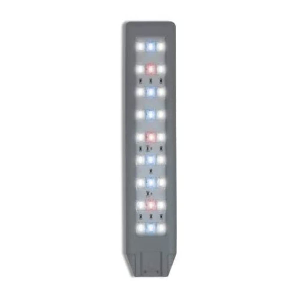 Amtra Ceiling light Vega Led Fresh - FULL LED aquarium lamp with DIMMER included, for fresh and marine water aquariums, glass edge fixing (max 12mm), 6.8W