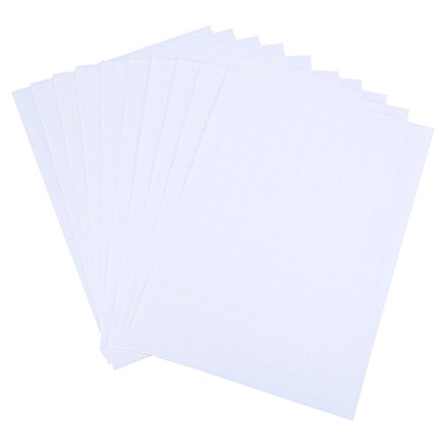A4 Iron-On T-shirt Transfers Tranfer Paper for Inkjet Printers, for use with White or Light Colored Fabric Cloth, 10 Sheet Pack