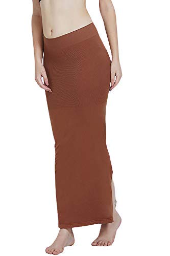 Womens Mermaid Saree Shapewear (ZI3023 Brown)