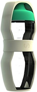GlassShaker - Protein Shaker Bottle 22oz - Large Glass Water Bottle BPA Free - Mixing Portable Bottle for Gym, Fitness, Sports - Cute Design for Women - Unbreakable Glass - Dishwasher Safe - No Odour