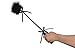 Ldoux Flirting Whip with Feather and Leather Slapper for Couples Adult Toy SM Restraint Bondage Sex Role Play Game(51cm)