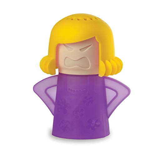 AISIBO Microwave Oven Steam Cleaner Easily Cleans the Crud In Minutes Microwave Oven Steam Cleans With Vinegar and Water for Home Office Kitchens (Purple)