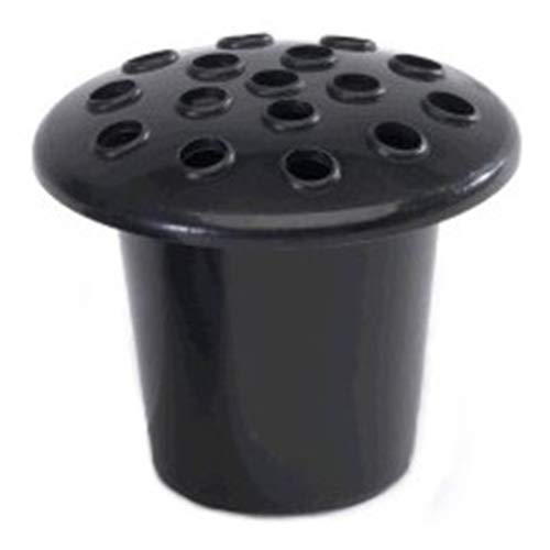 FSUK Pack of 5 - Grave Vase Cemetery Pot Inserts Black.