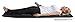Relaxzen 10-Motor Massage Standard Mat with Heat, Charcoal Gray, (60-2907P04)