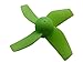 Apex RC Products Blade Inductrix Neon Green CW CCW Props - 2 Sets (8 Props) #9060G